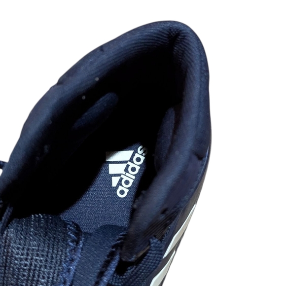 adidas Pro Bounce 2019 Men’s Collegiate Navy size 9.5 Blue White - Picture 9 of 12